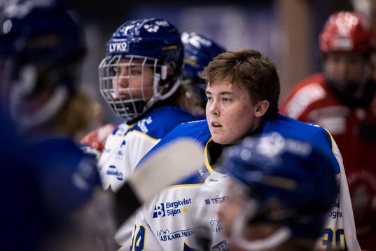 Leksands målvakt Vega Flemberg