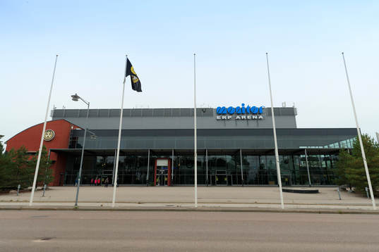 exteriör Monitor ERP Arena