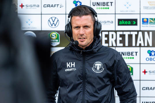 Trelleborgs tränare Kristian Haynes