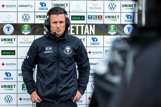 Trelleborgs tränare Kristian Haynes