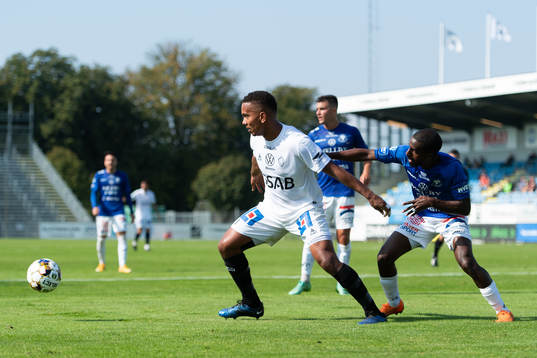 Brages Seth Kanteh Hellberg och  Trelleborgs Mohammed