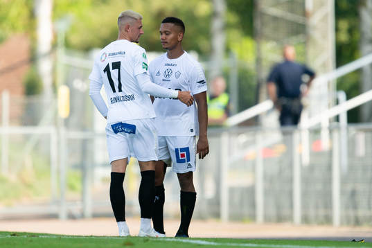 Brages André Reinholdsson och  Seth Kanteh Hellberg