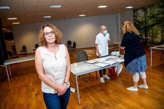 Maria Landgren, läkemedelschef och vaccinsamordnare Region