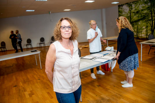 Maria Landgren, läkemedelschef och vaccinsamordnare Region