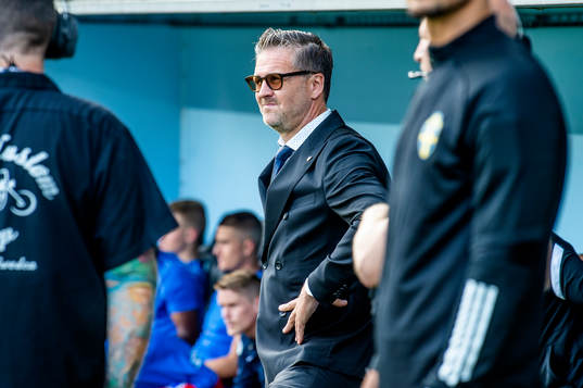 IFK Norrköpings tränare Rikard Norling innan