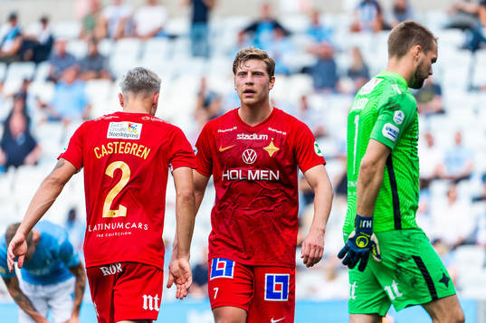 IFK Norrköpings Henrik Castegren, Alexander Fransson och