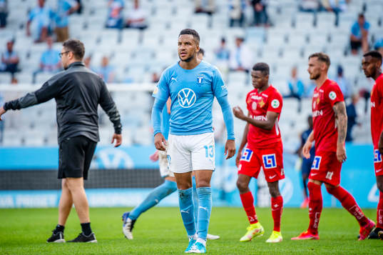 Malmö FFs Martin Olsson deppar