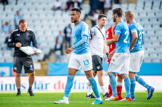 Malmö FFs Martin Olsson deppar
