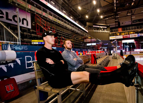 Örebros Gustav Backström och Robin Kovacs