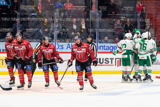 Örebros Elias Ekström och Oliver Eklind deppar