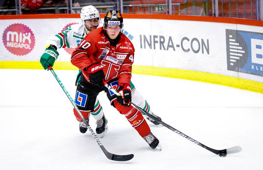 Örebros Elias Ekström och Rögles Ludvig Larsson