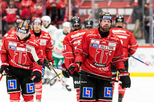 Örebros Oliver Eklind och Stefan Warg deppar