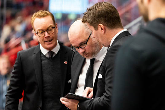 Örebros tränare Niklas Eriksson, assisterande tränare