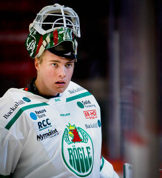 Rögles målvakt Calle Clang