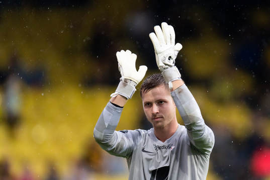 Goalkeeper Lennart Grill of Brann