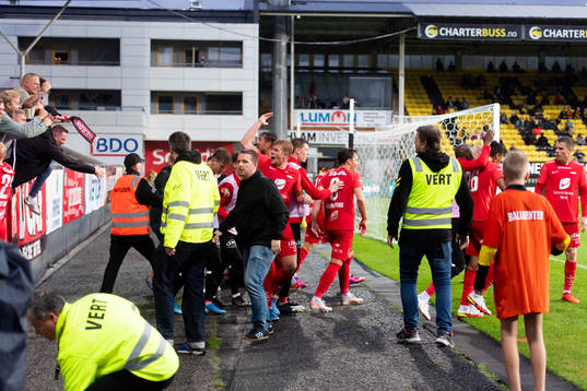 Brann celebrates