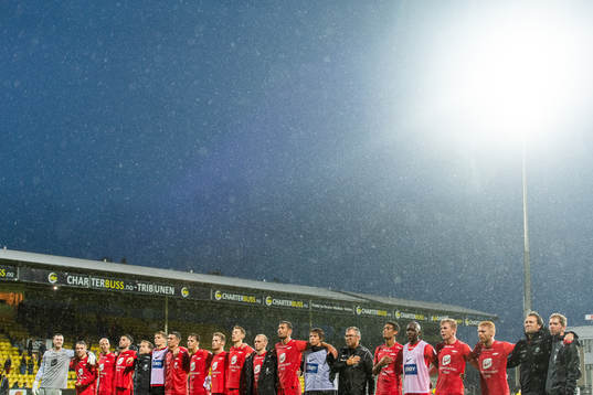 Players of Brann celebrate