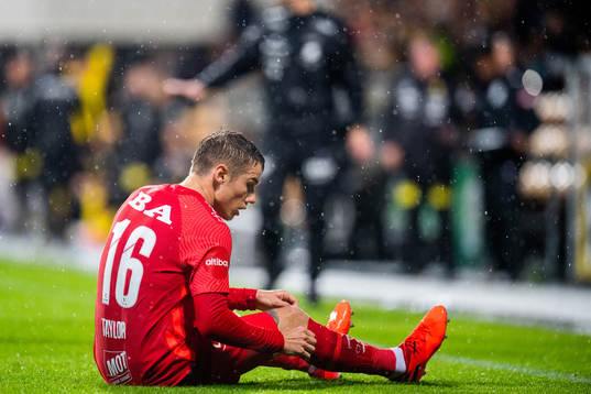 Robert Taylor of Brann looks dejected
