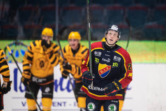 Djurgårdens Oscar Bjerselius deppar