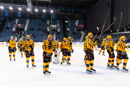Skellefteås spelare jublar