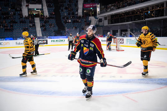 Djurgårdens Ludvig Hedström deppar