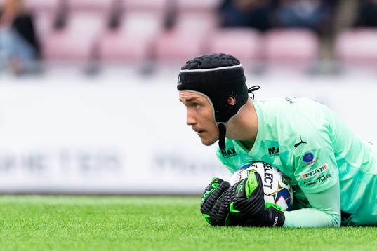 AFC Eskilstunas målvakt Noel Törnqvist
