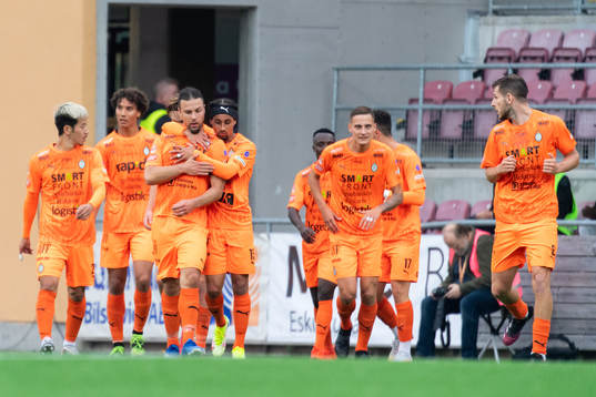 AFC Eskilstuna jublar