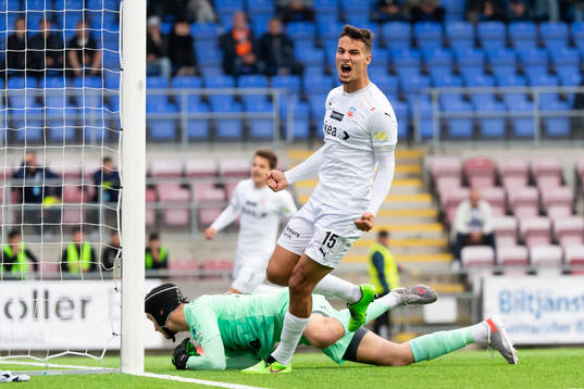Helsingborgs Assad Al Hamlawi jublar