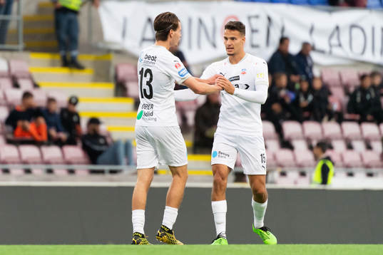 Helsingborgs Assad Al Hamlawi jublar