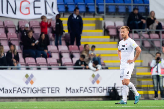 Helsingborgs Andreas Landgren deppar