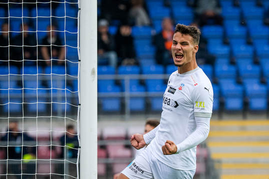 Helsingborgs Assad Al Hamlawi jublar