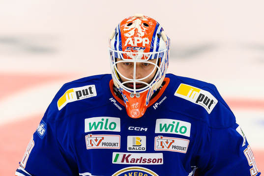 Växjös målvakt Janis Kalnins