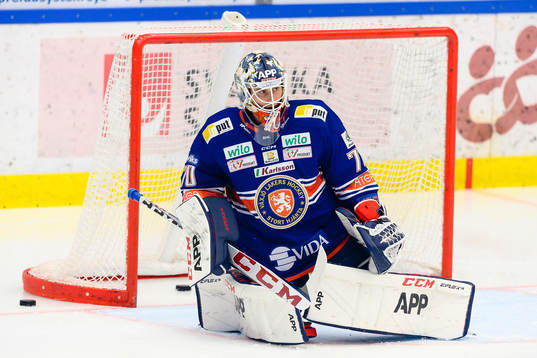 Växjös målvakt Adam Åhman