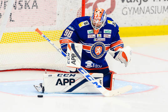 Växjös målvakt Janis Kalnins