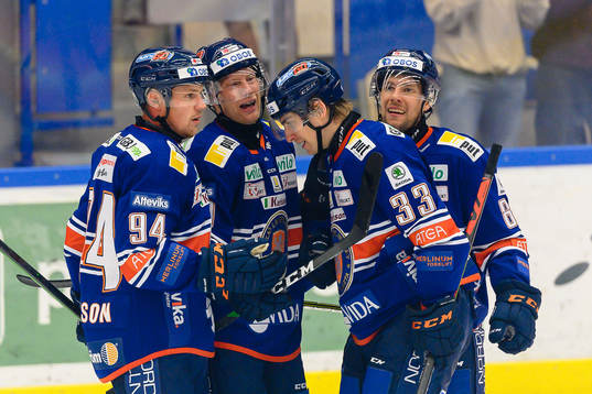 Växjös Joel Persson, Richard Gynge, Julius Nättinen och