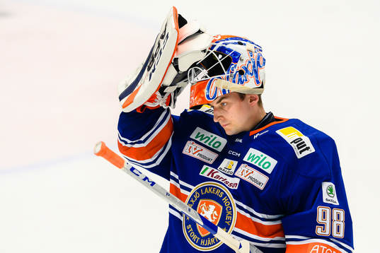 Växjös målvakt Janis Kalnins