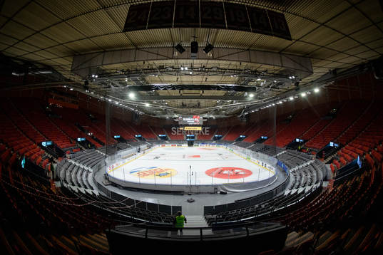 Scandinavium innan ishockeymatchen i SHL mellan Frölunda