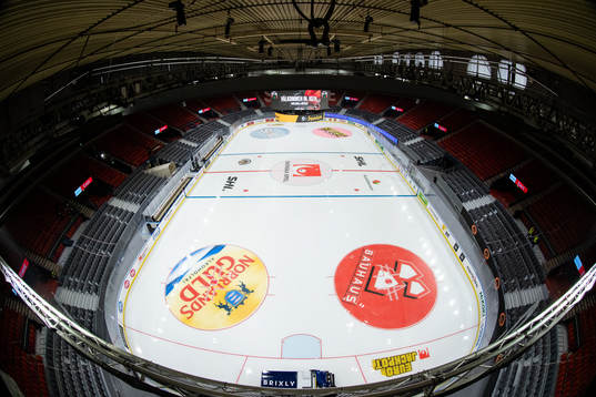 Scandinavium innan ishockeymatchen i SHL mellan Frölunda