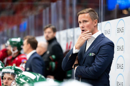 Frölundas tränare Roger Rönnberg