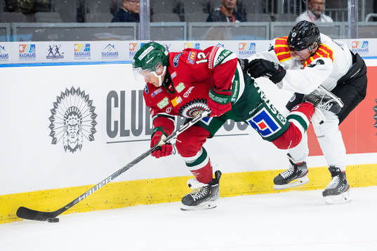 Frölundas Max Friberg och Anton Mylläri