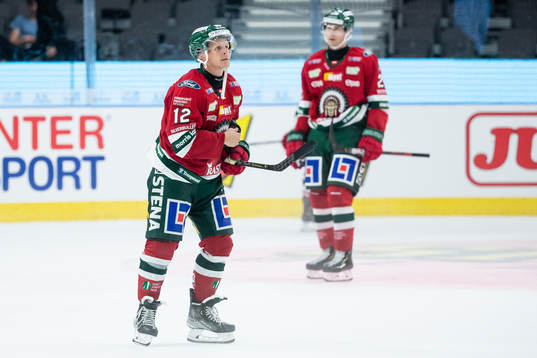 Frölundas Max Friberg deppar