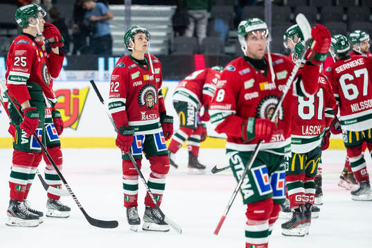Frölundas Linus Nässén deppar