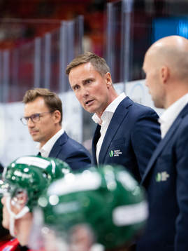 Frölundas tränare Roger Rönnberg