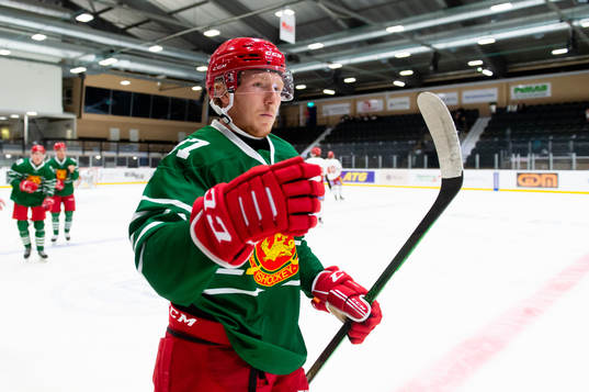 Moras Isak Andersson jublar