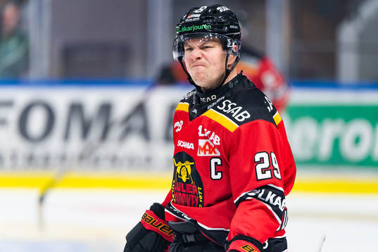 Luleås Erik Gustafsson deppar