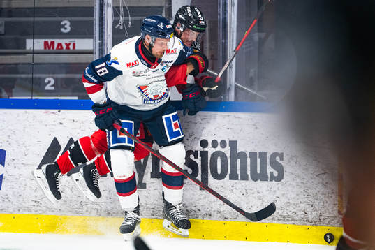 Linköpings Alexander Johansson och Luleås Pontus Själin