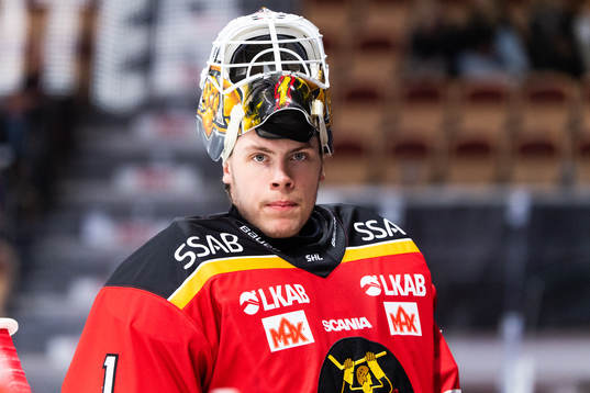 Luleås målvakt Jesper Wallstedt