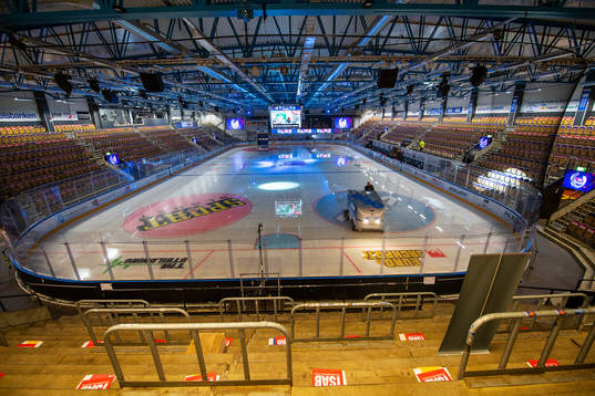 Be-Ge Hockey Center interiört