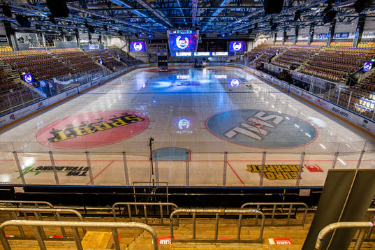 Be-Ge Hockey Center interiört