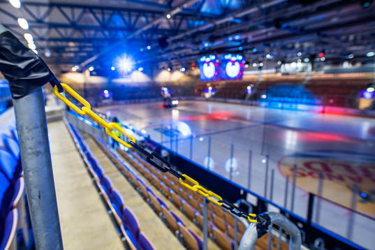 Avspärrningar mellan sektionerna